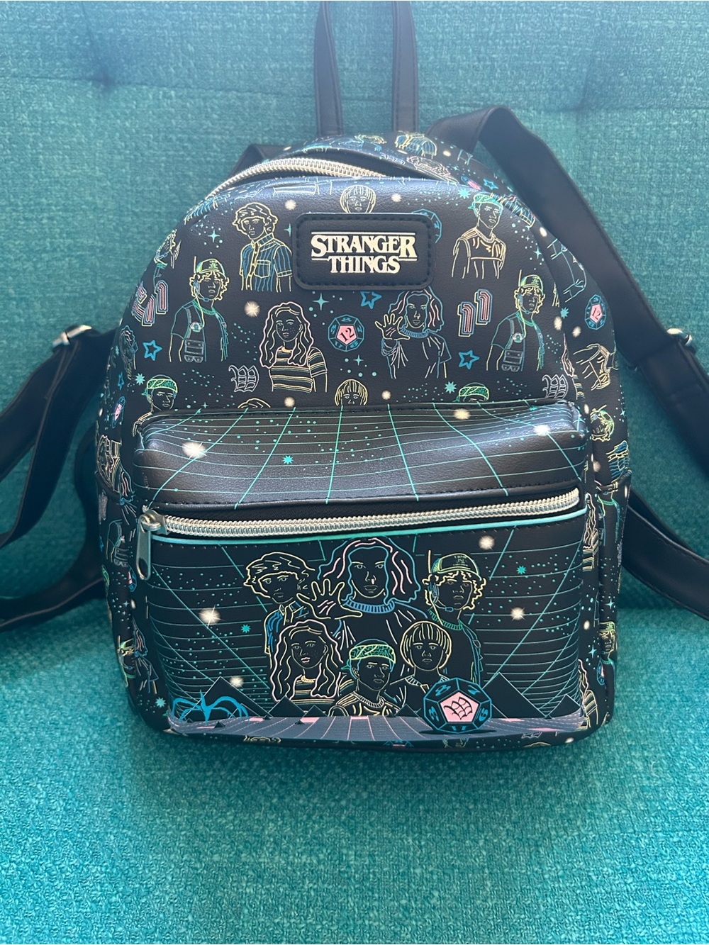 NWOT Stranger Things Funko Mini Graphic Mini Backpack.